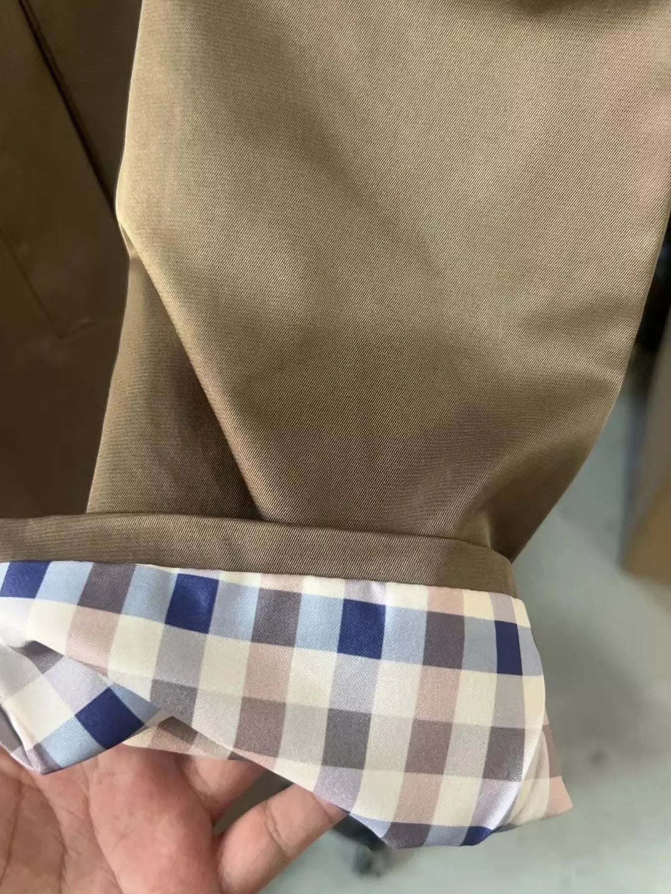 Button Up Raglan Sleeve Trench Coat