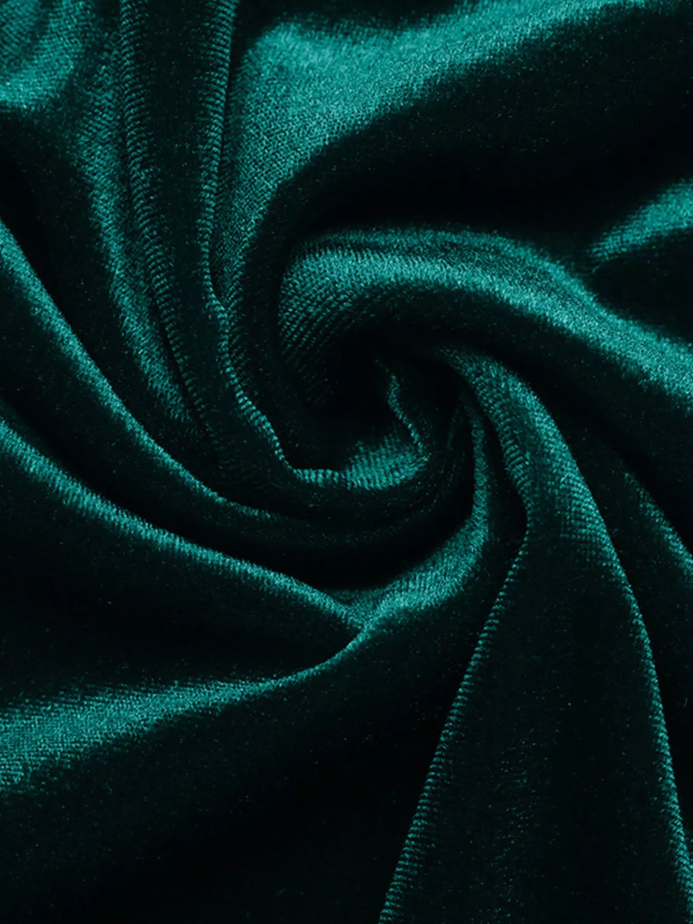 Velvet V-Neck Long Sleeve Maxi Dress