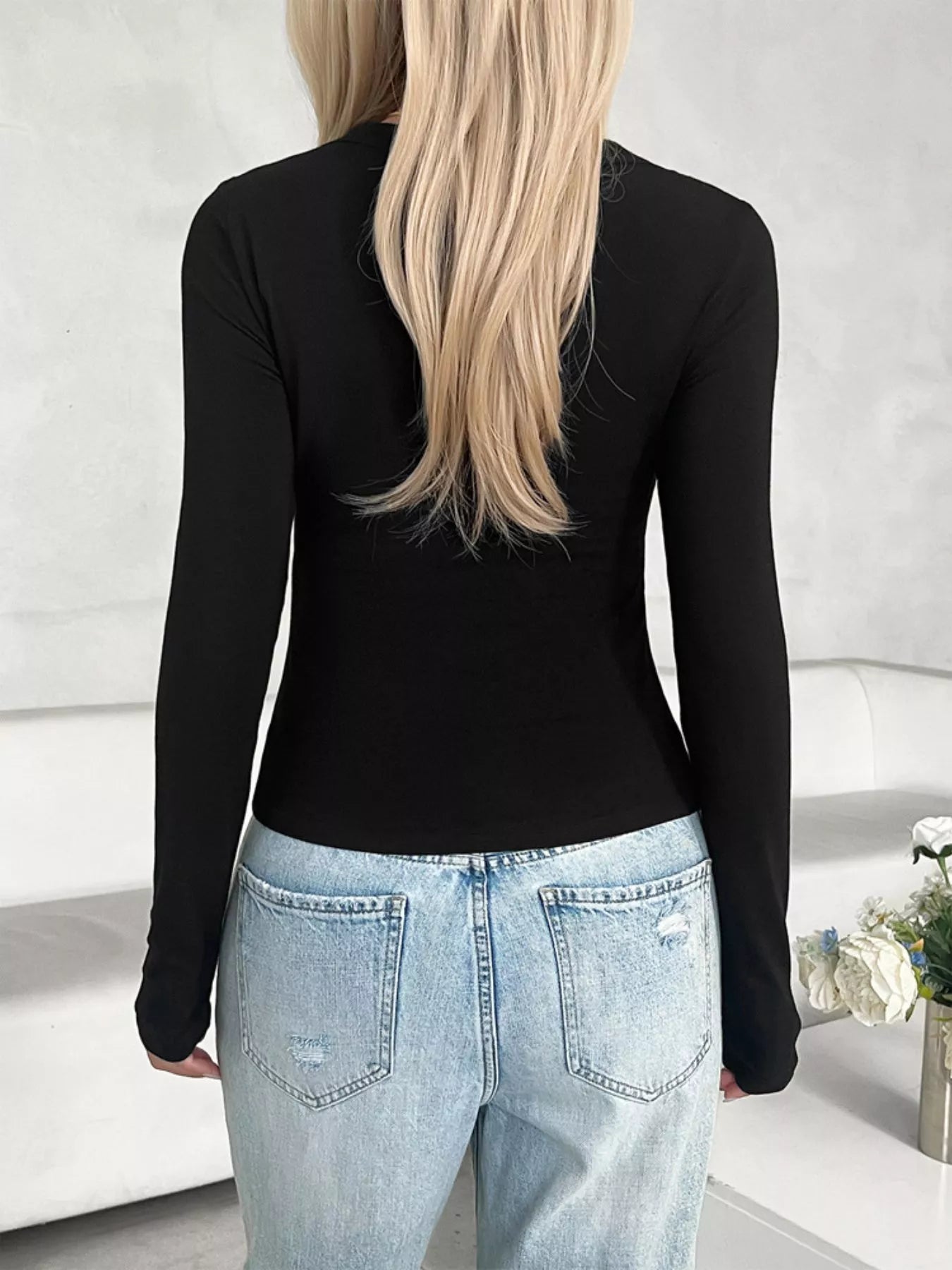 Slim Fit Long Sleeve T-Shirt