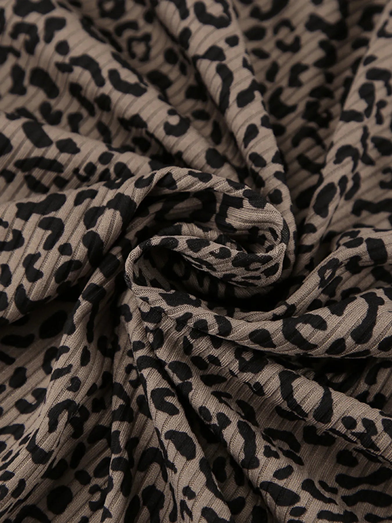 Leopard Cami Cardigan and Shorts 3-Piece Set