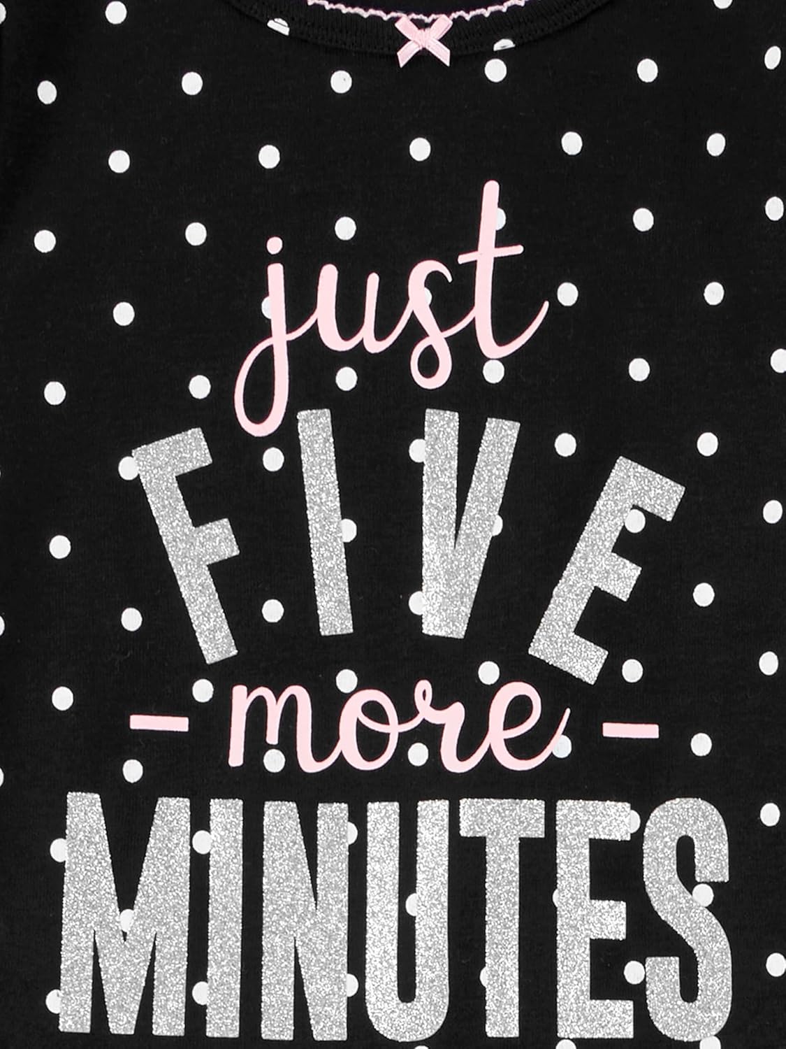 Girls Cotton Pajama Set 6-Piece - Snug Fit PJ Pack for Babies Toddlers