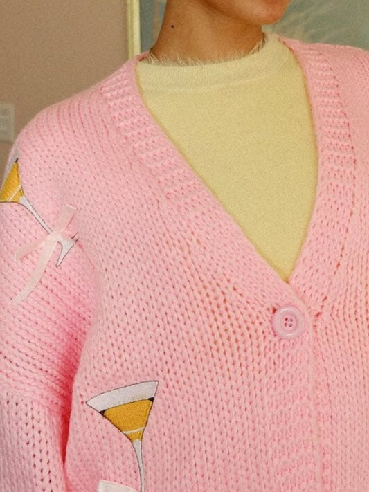 Cocktail Button Up Cardigan