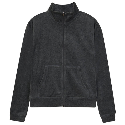 Cardigan With Collar Grey