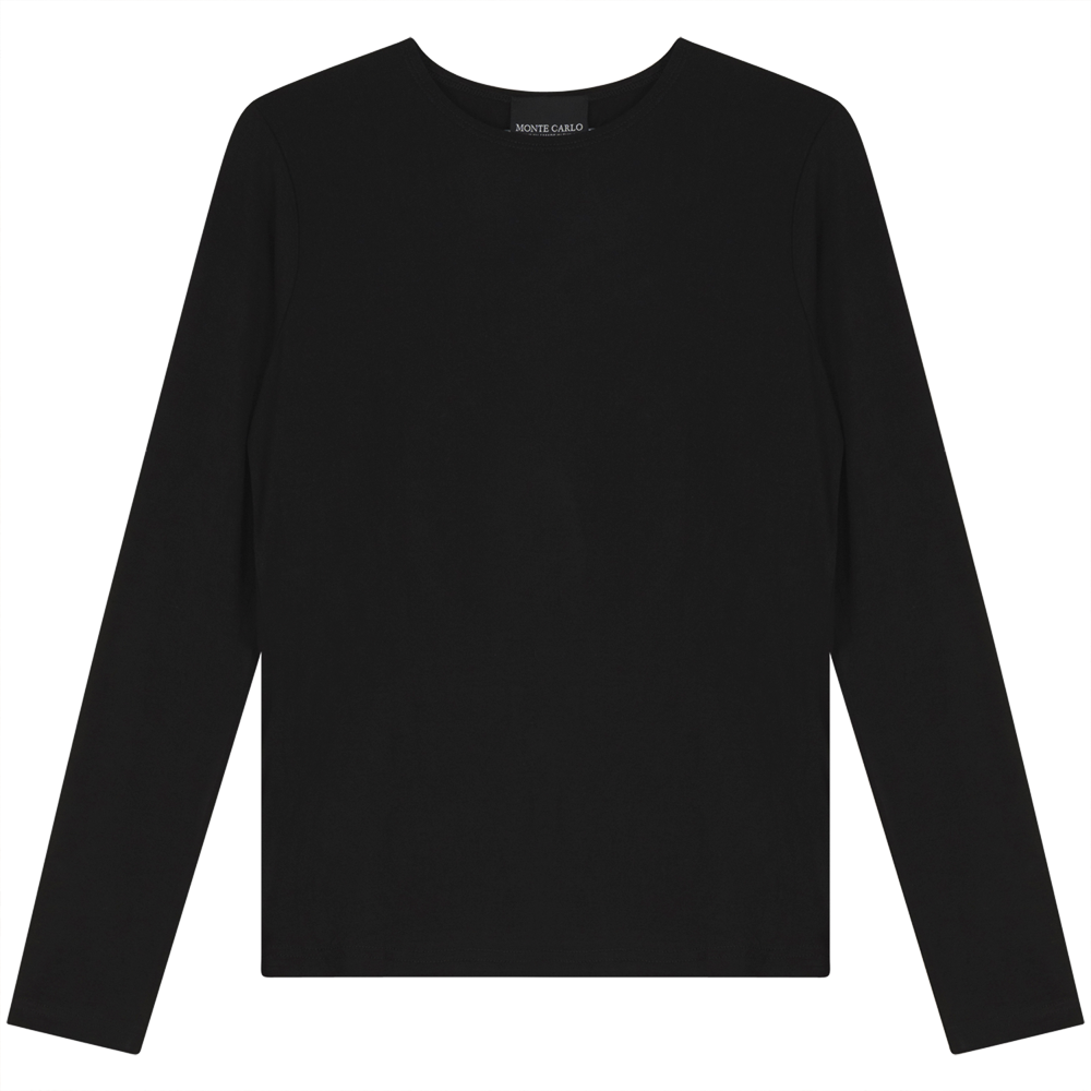 Basic Modal T-Shirt Black