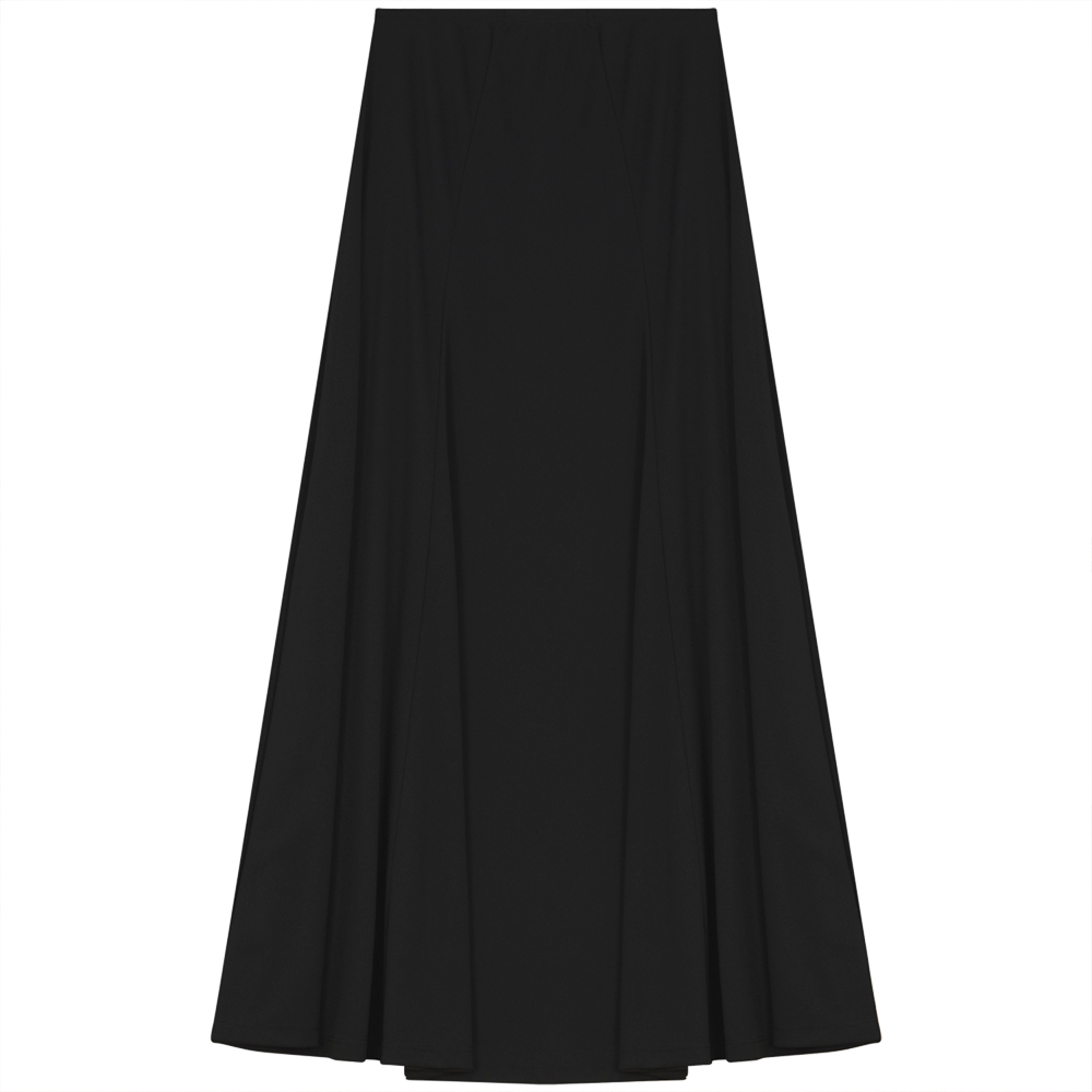 Flared Pull On Skirt