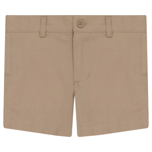 Linen Short Pant Oatmeal