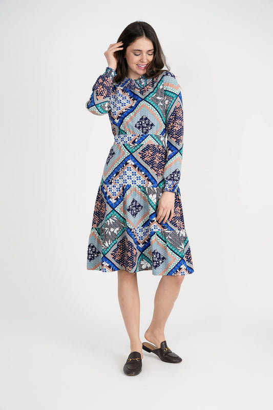 Pattern Print Dress