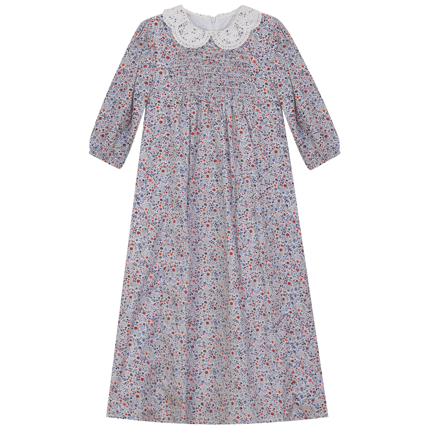 Tone on Tone Floral Dress