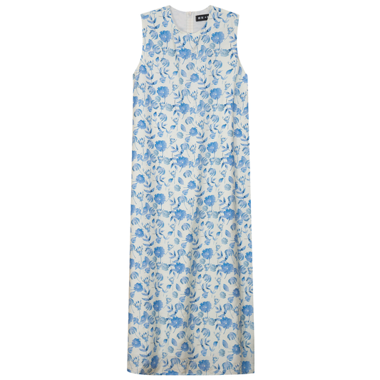 Maternity A-Line Printed Jumper Off White Print