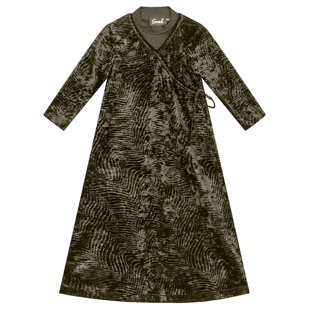 Dress Insert V-Neck Olive