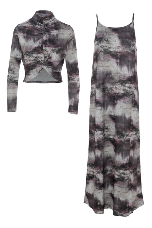 Printed Jumper Set Print