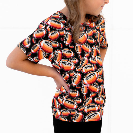 BAMBOO BASIC TEE- Football