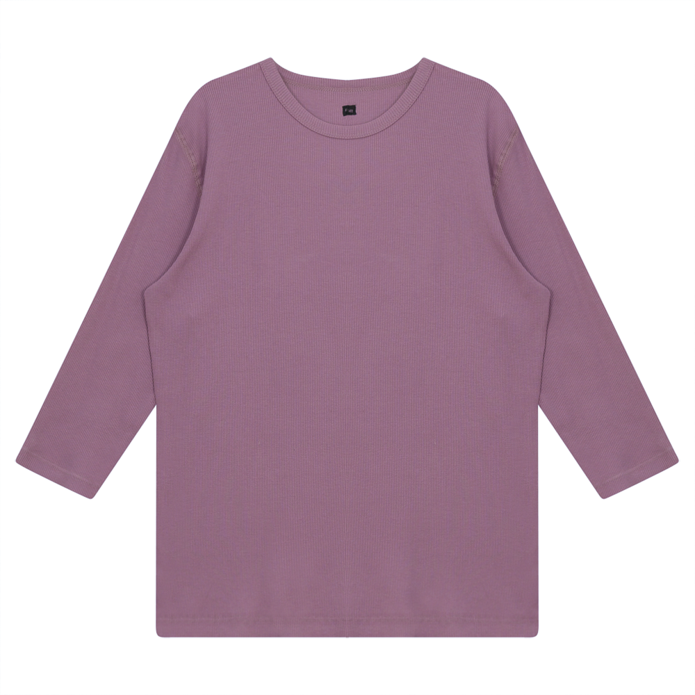 Rib T-Shirt Berry