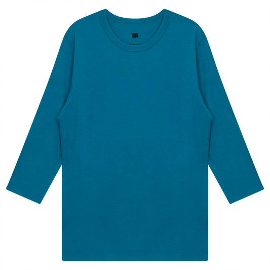 Rib T-Shirt Teal