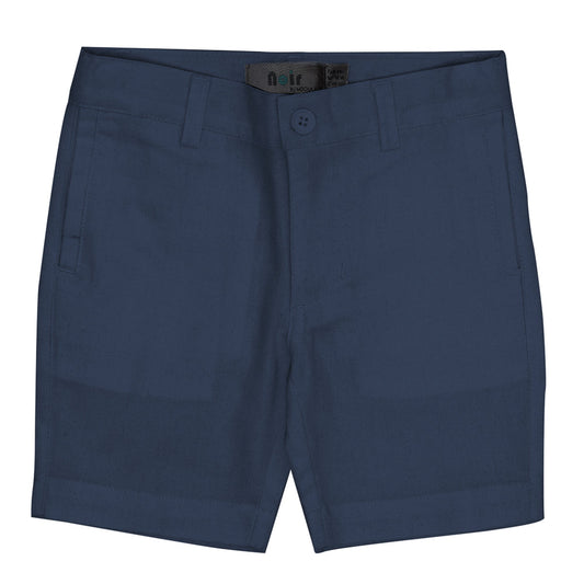 Linen Shorts Navy