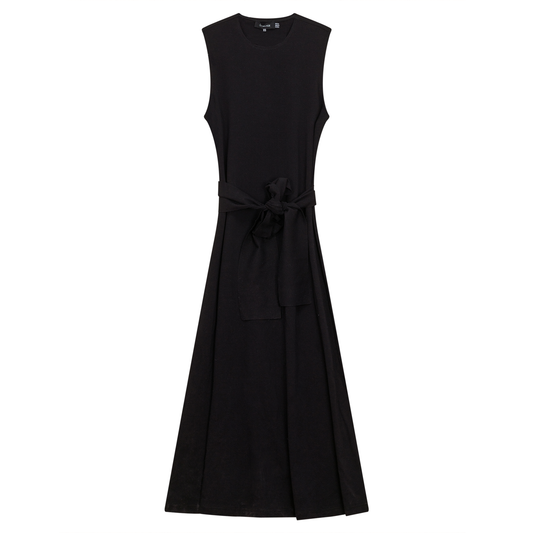 A-Line Midi Jumper Black