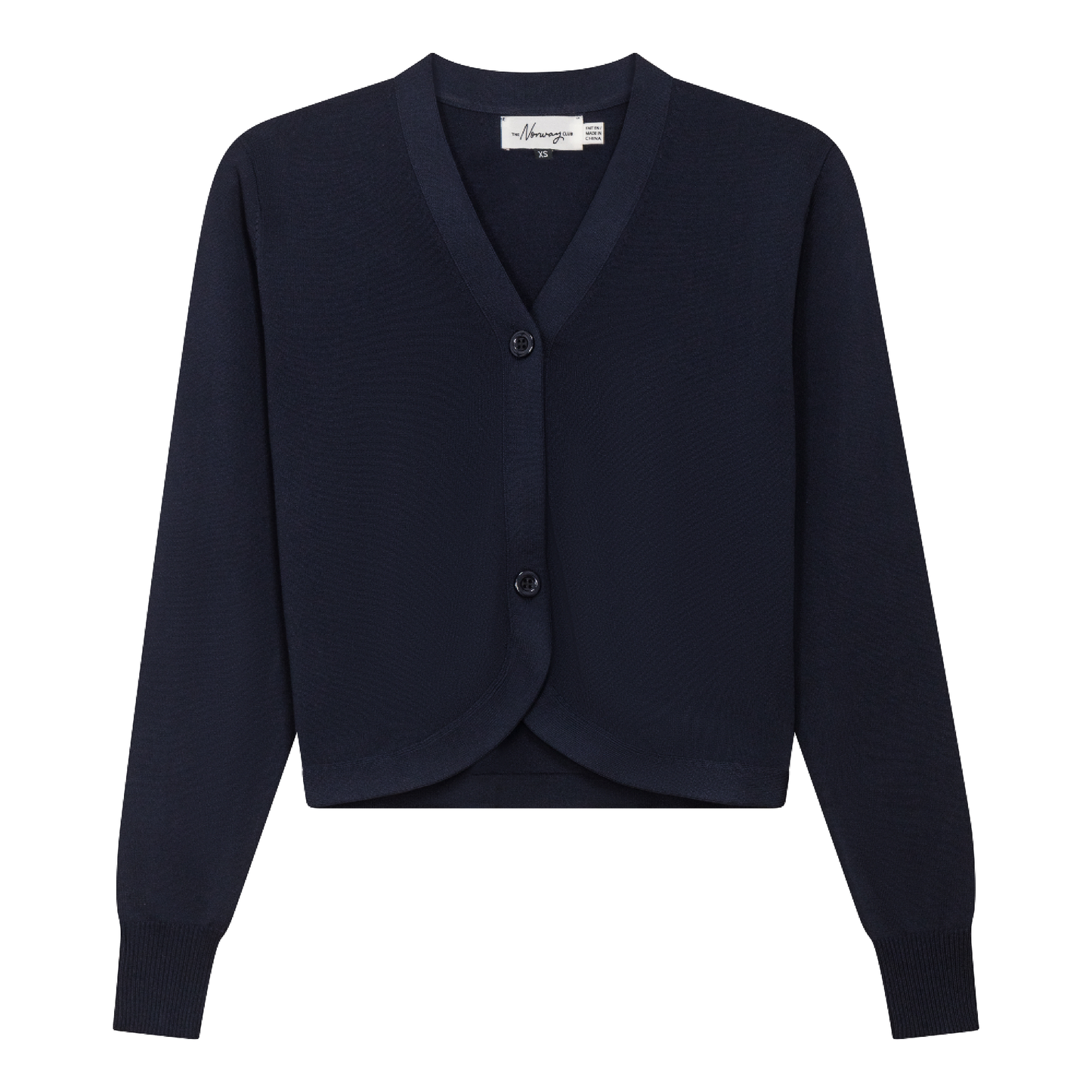 Knit Open Cardigan Dark Navy