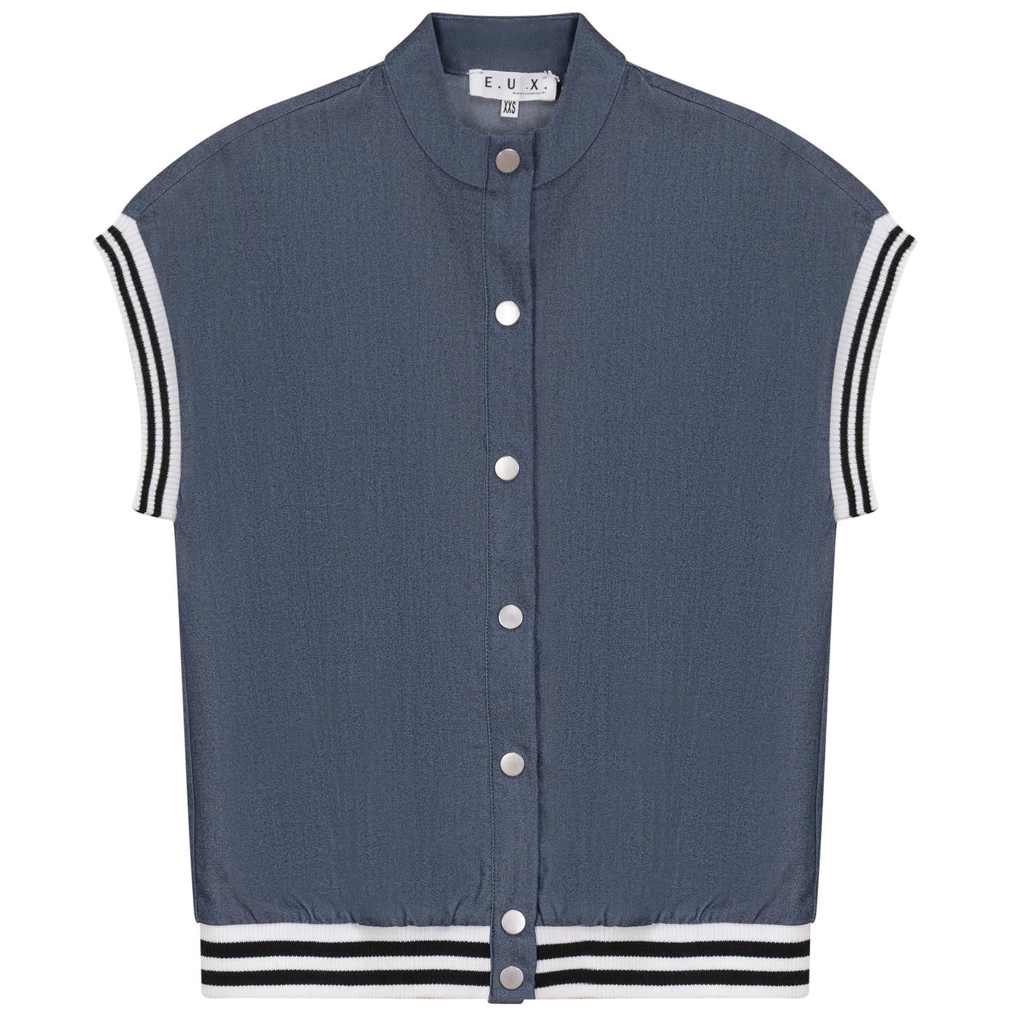 Denim Jacket Vest Dark Denim