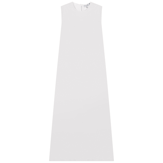 Midi Cotton Jumper White