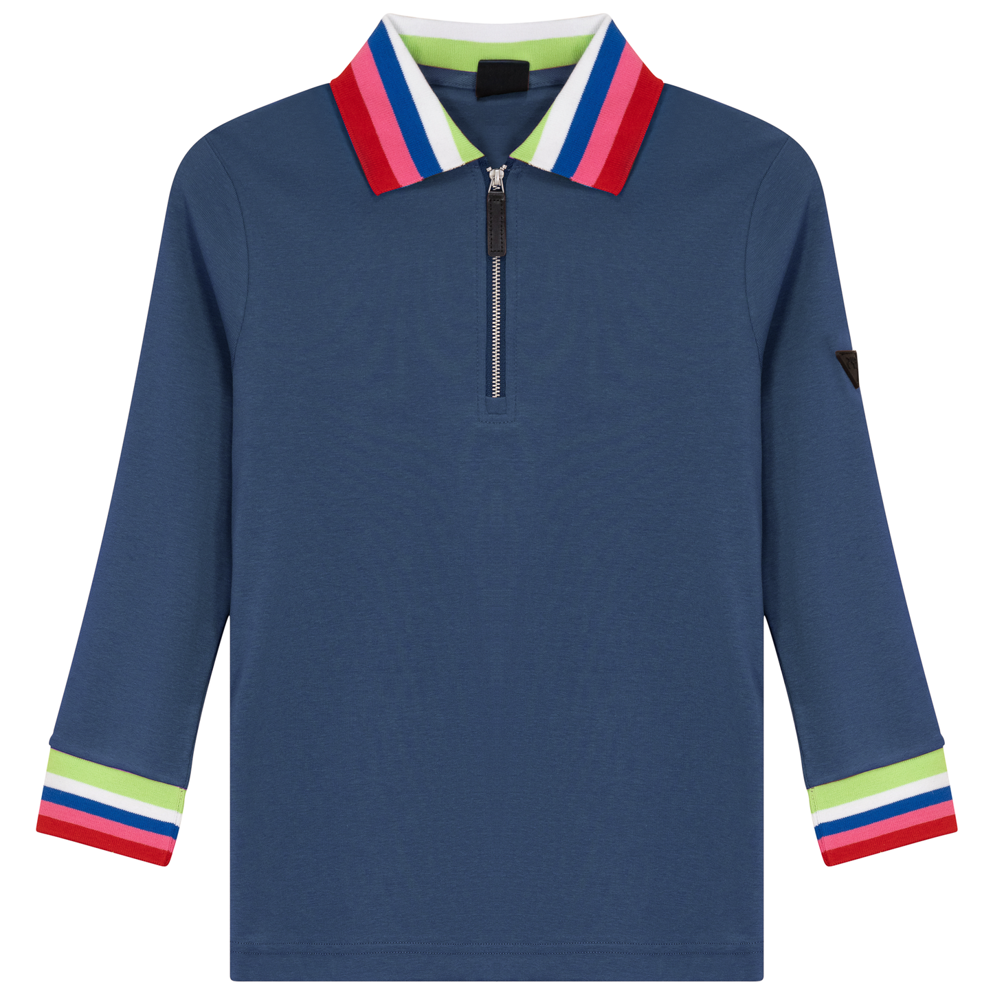 Rainbow Contrast Tee Chambery