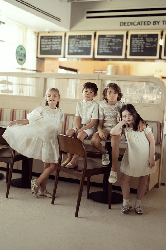 Rectangle Textured Dress