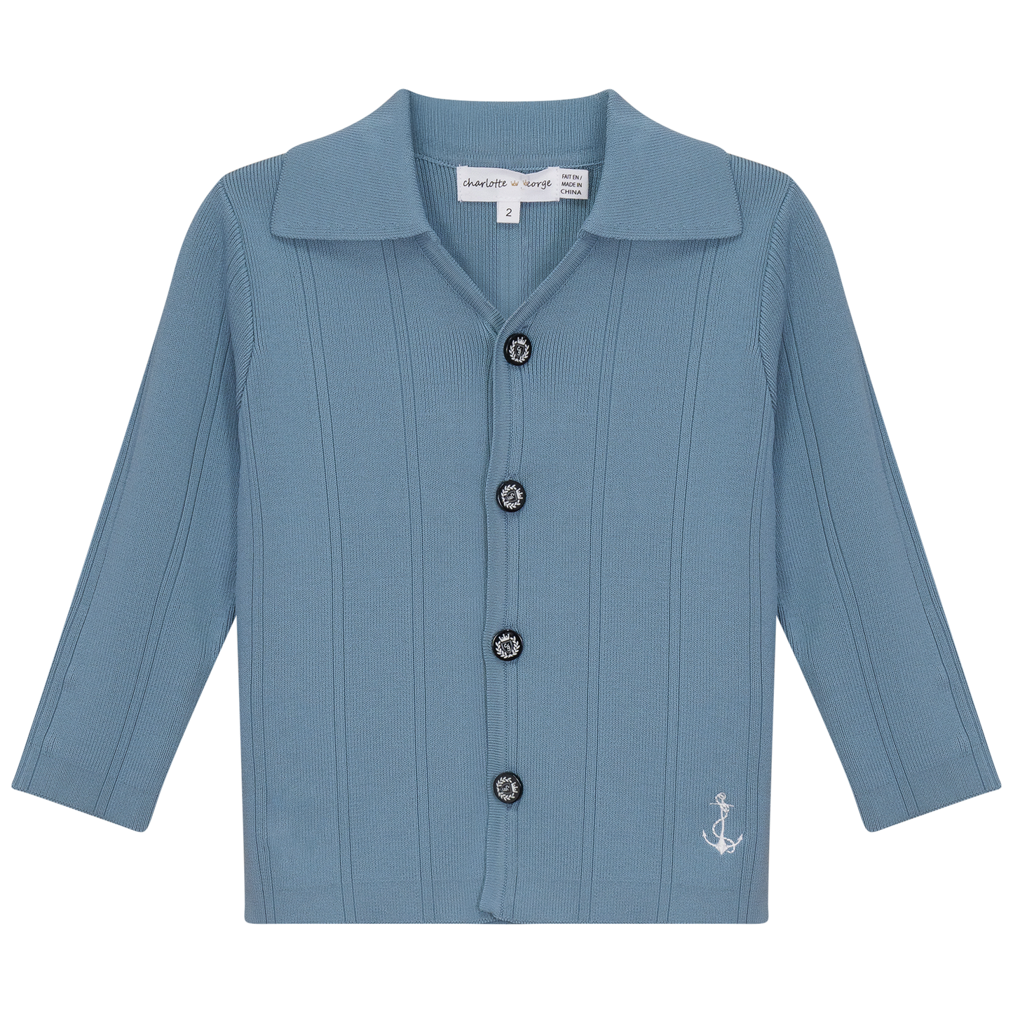 Anchor Embroidered Jacket Seabrook