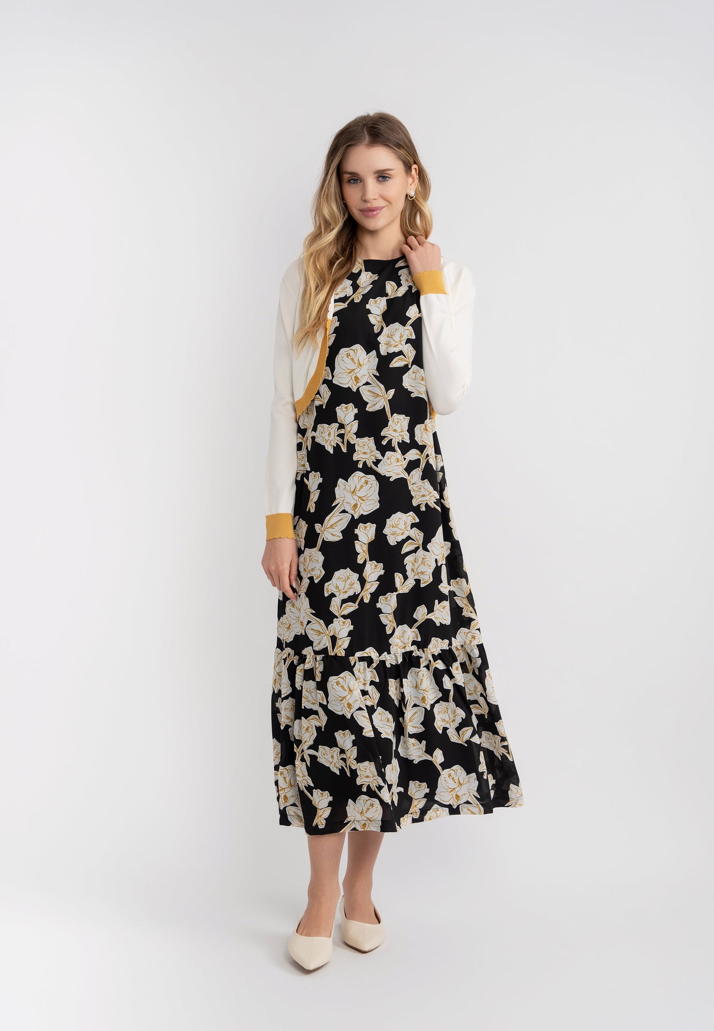 Jumper Set with Cardigan