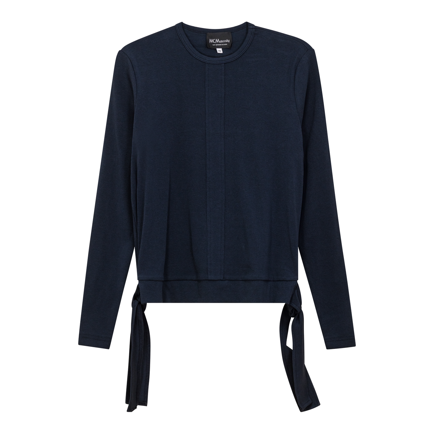 Maternity Wrap Look Tee Dark Denim