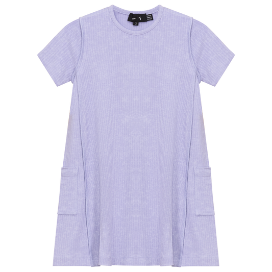 Distressed Dress Lavender