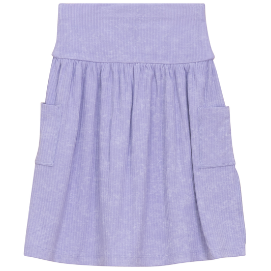 Distressed Skirt Lavender