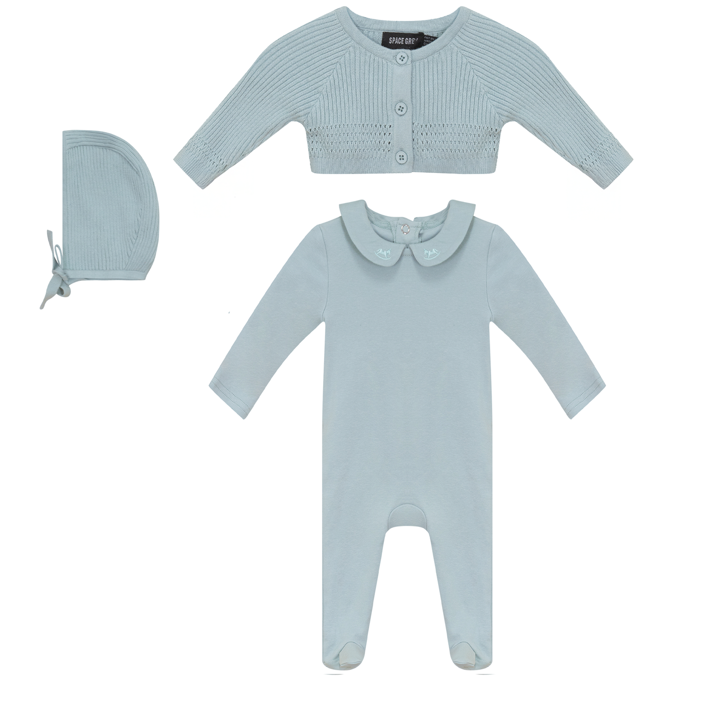 Onesie and Cardigan Set Seabrook