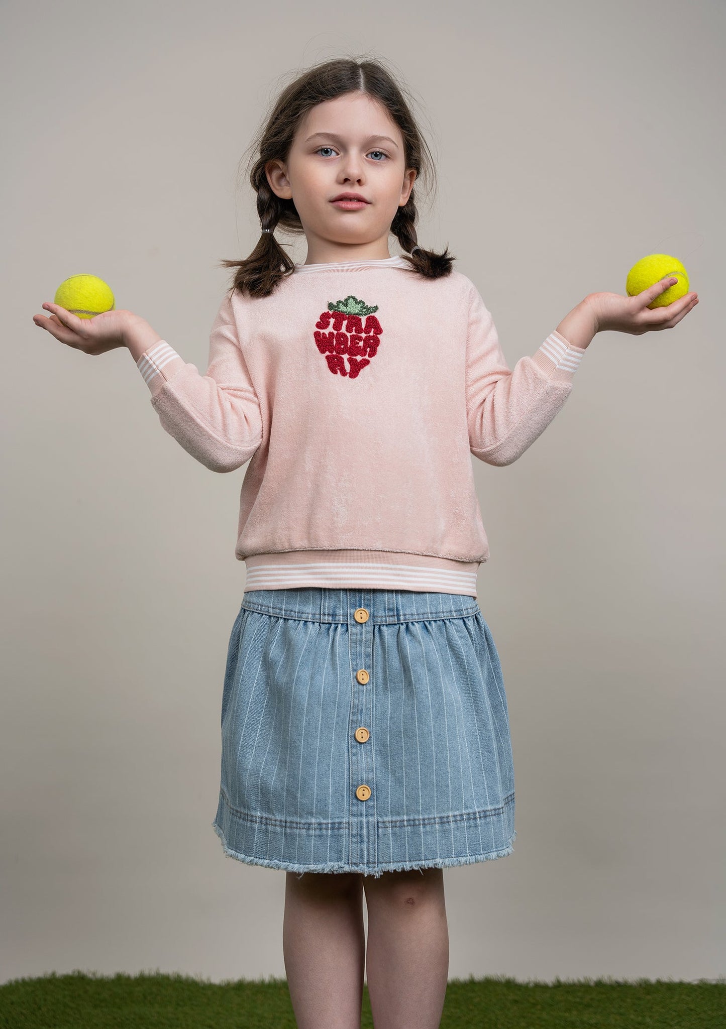 Strawberry Terry Top