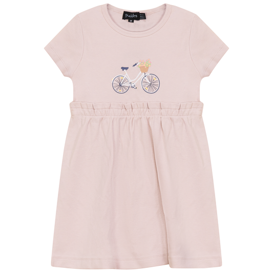 Bicycle Print Dress Primrose