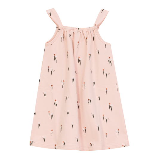 Tulip Printed Jumper Soft Pink