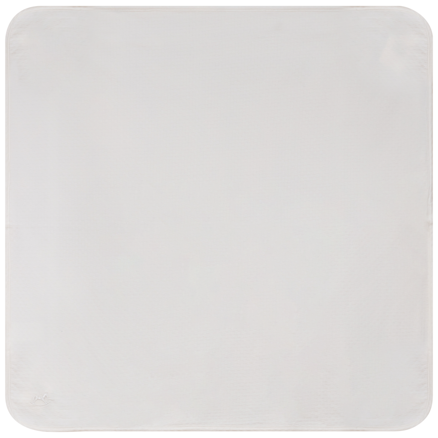 Checkered Blanket White One Size