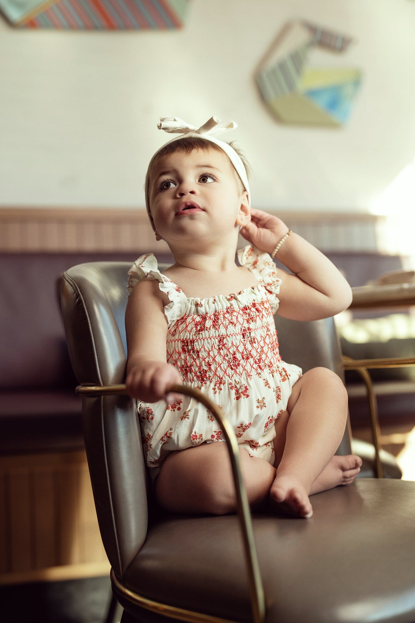 Floral Bubble Romper