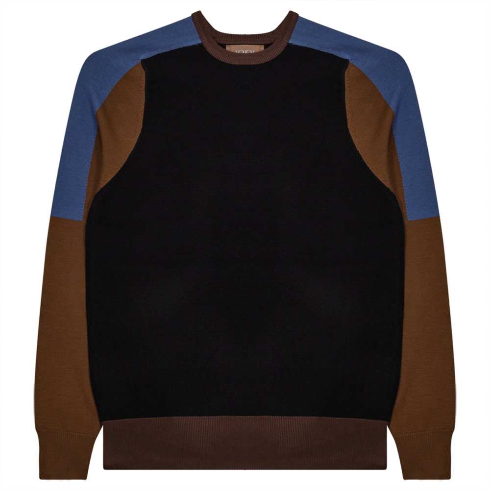 Color Blocked Sweater Knit