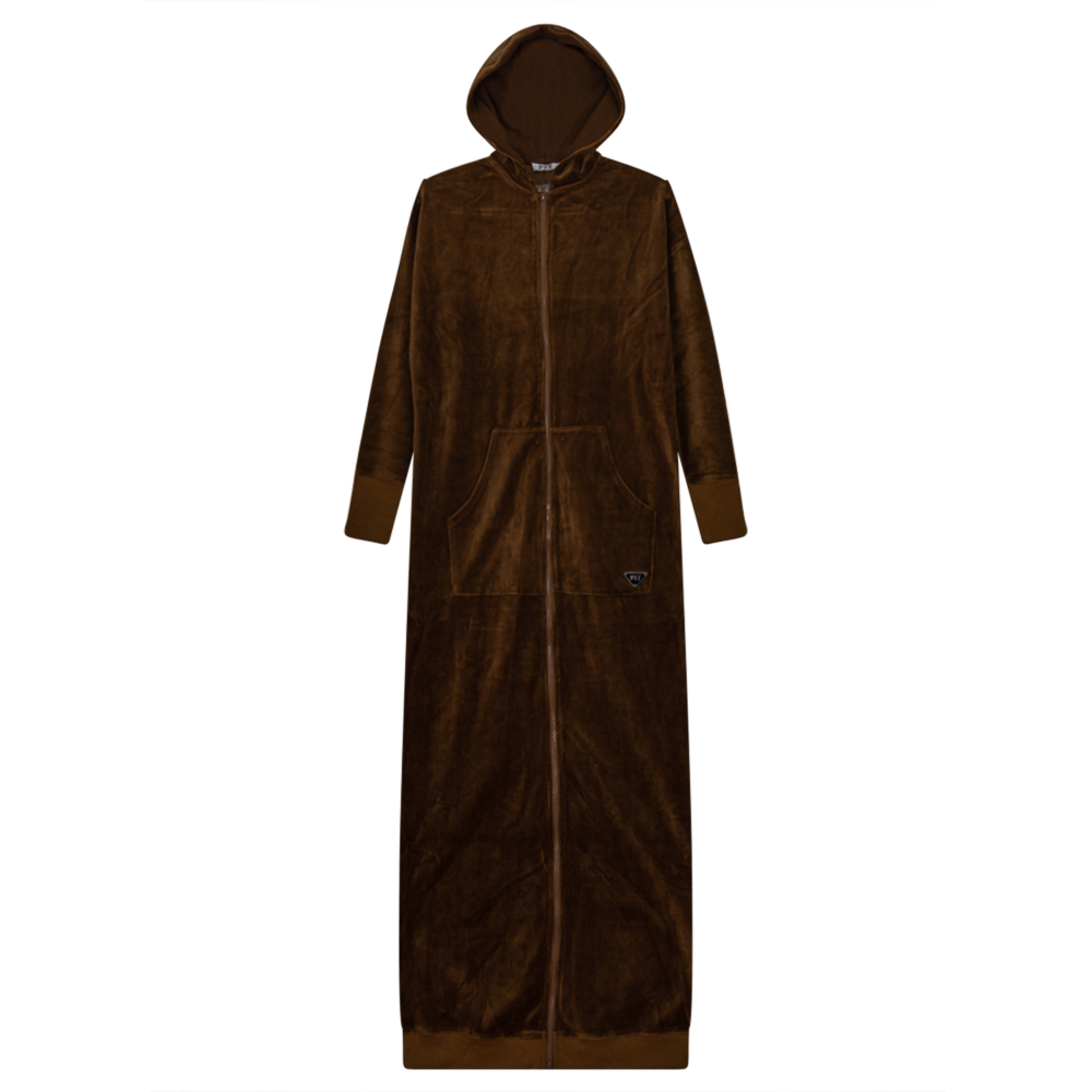 Hoodie Cotton Velour Robe