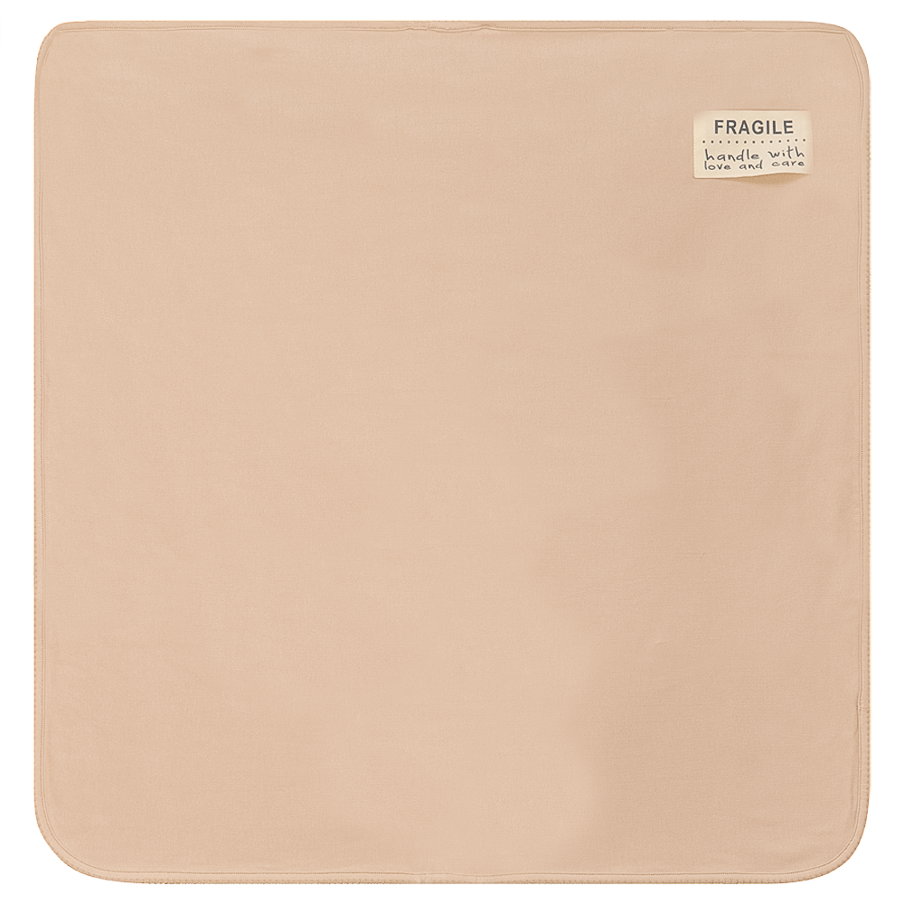 Scallop Stitch Blanket Linen One Size