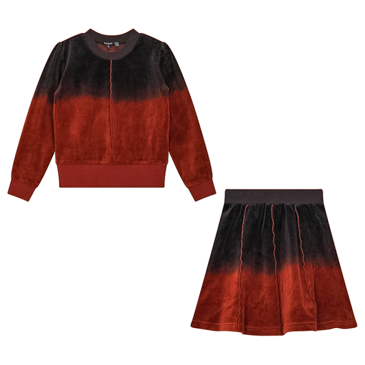 Dip Dye 2pc Set Light Cabernet Black