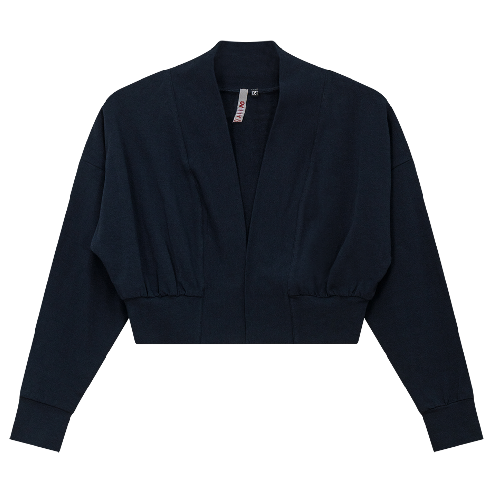 Crop Cardigan Midnight
