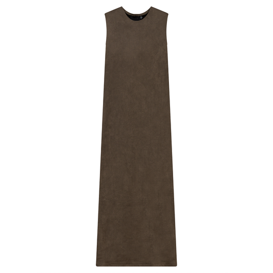 Suede Maxi Jumper Mocha