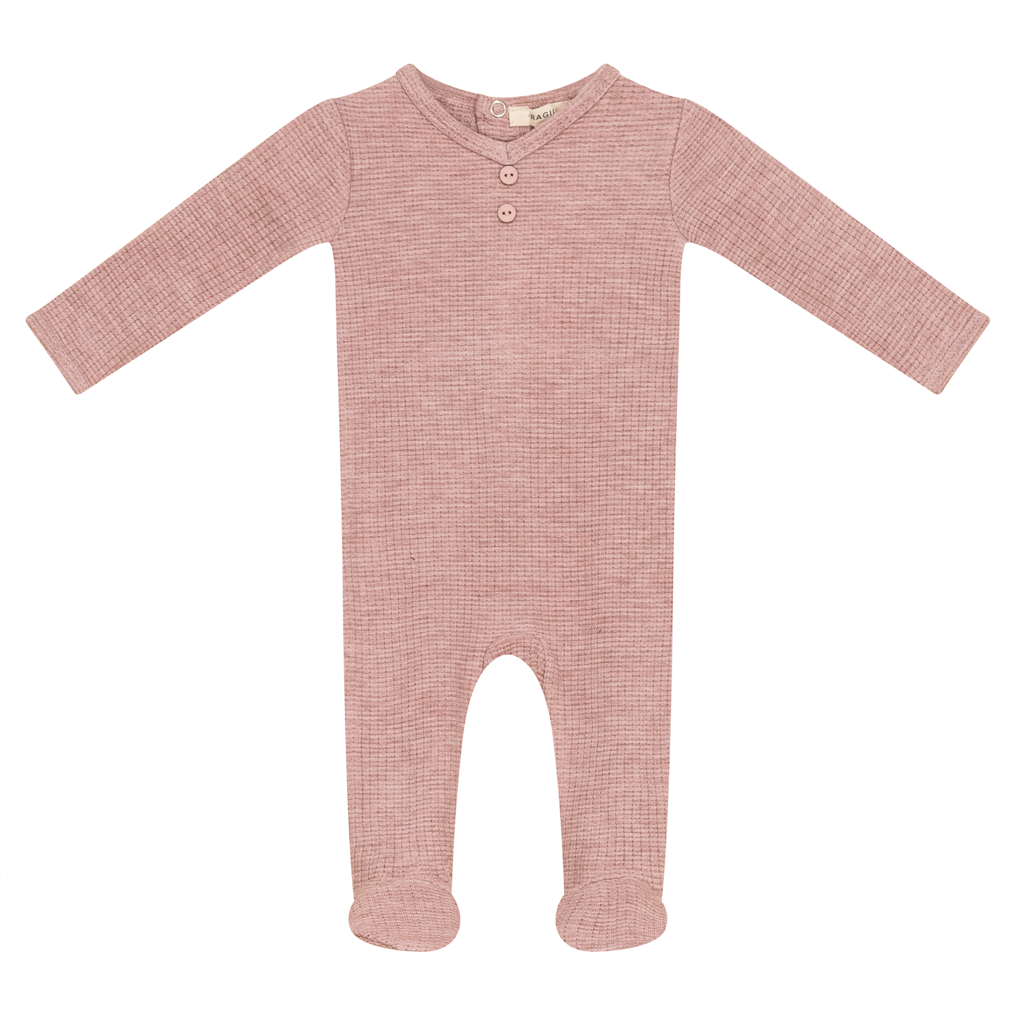 Stretch Jacquard Onesie Pink