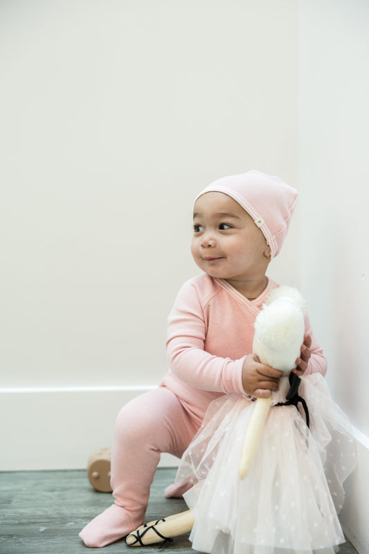 Stretch Knit Onesie Set