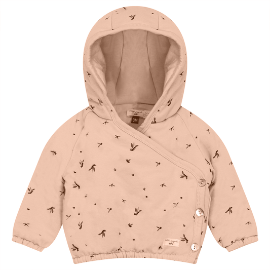 Leaf Print Jacket Maple Sugar