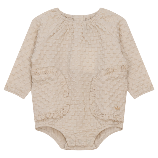 Puff Textured Woven Bubble Cream