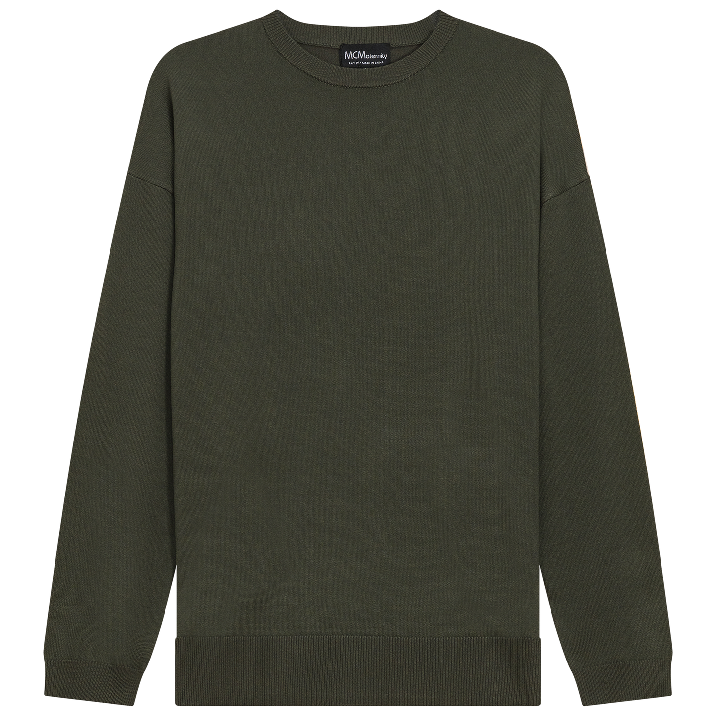 Maternity Dolman Sweater Dark Olive