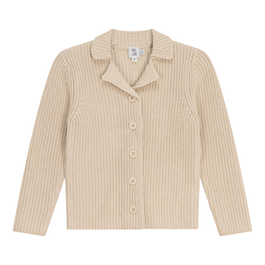 Knitted Top Dark Almond