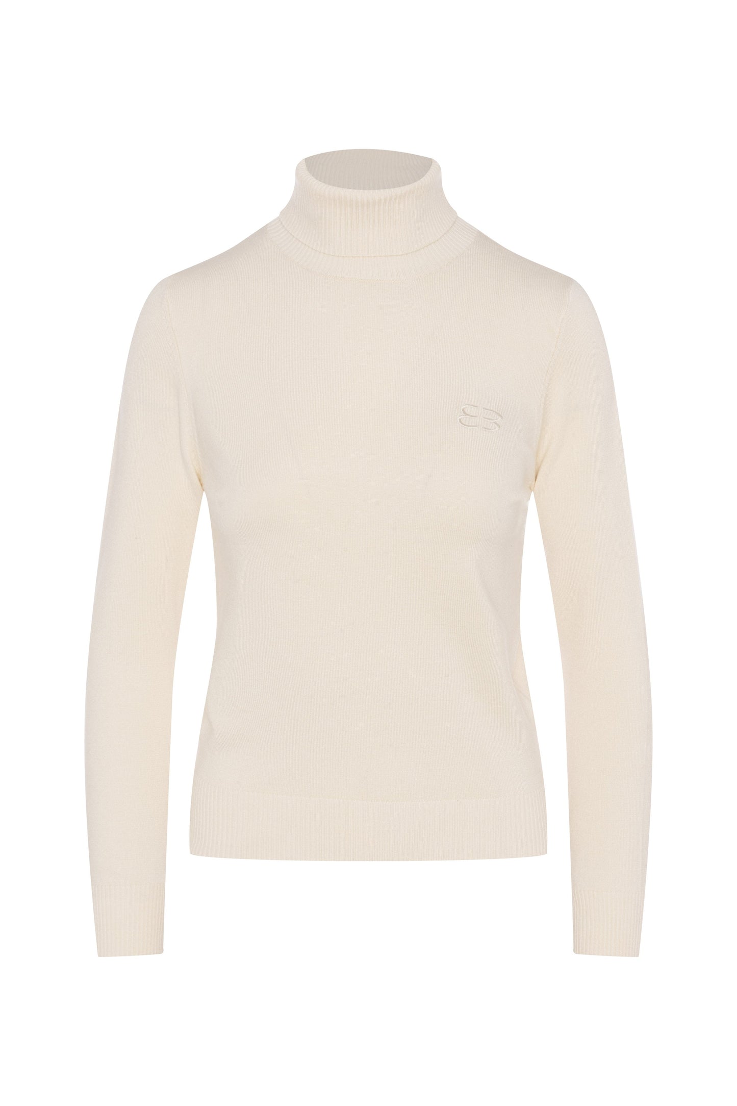 Knit Turtle Neck Cream