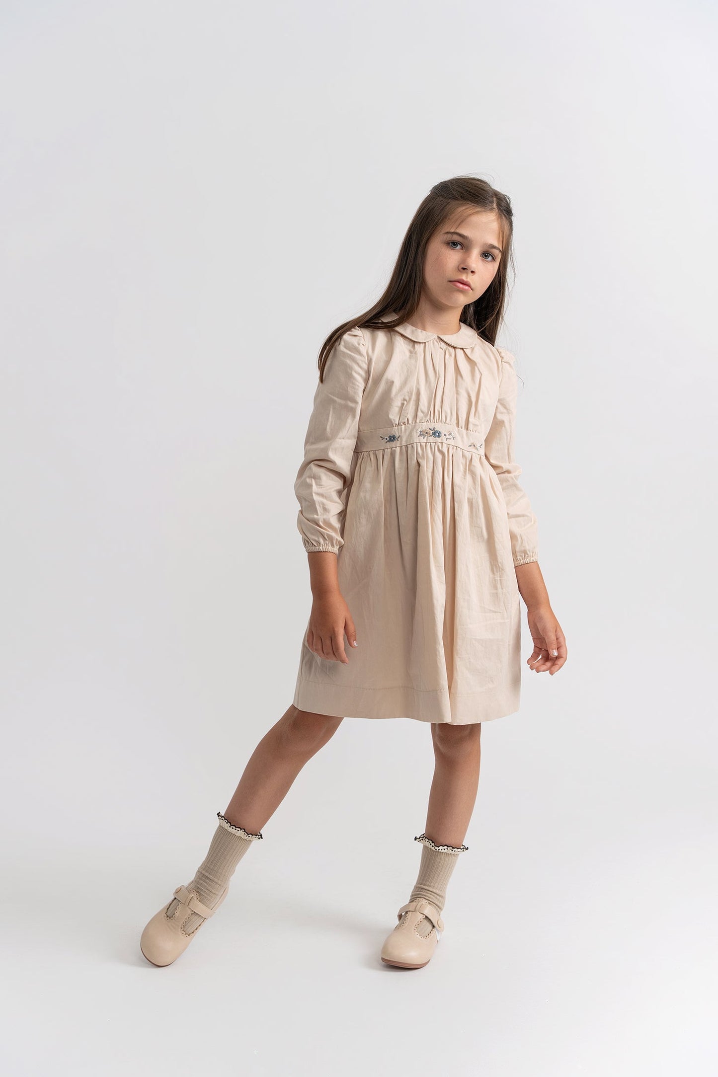 Floral Embroidered Dress